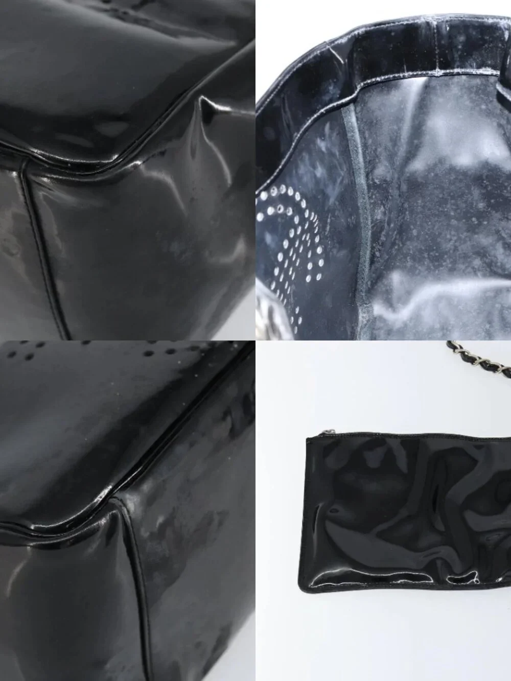 CHANEL brand	chanel color	black